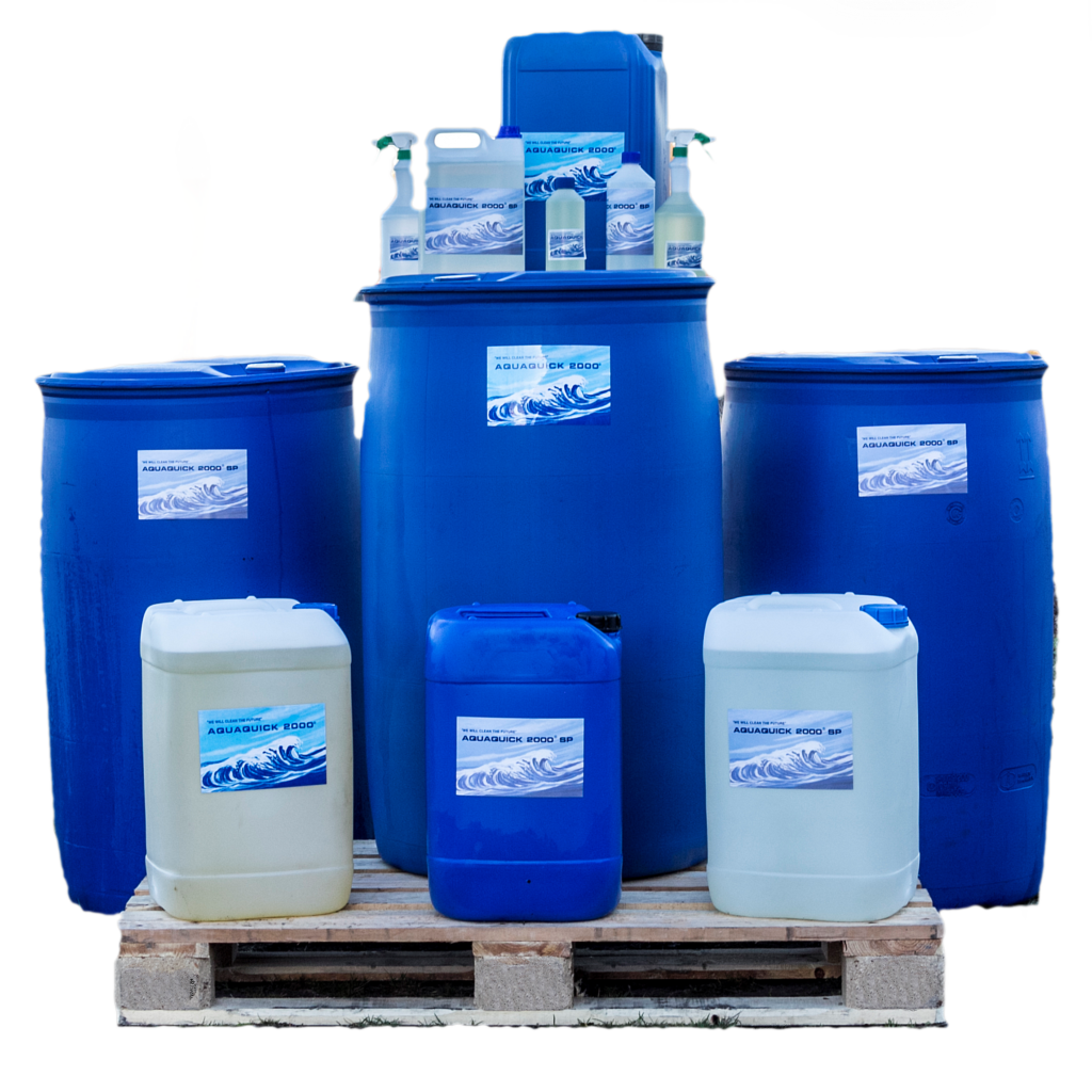 AQUAQUICK 2000 biologische ontvetter en wegdekreiniger